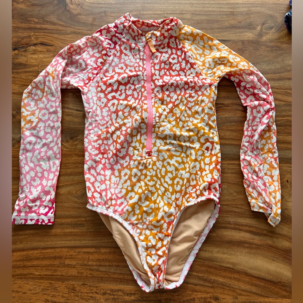 Kids swimsuit - leopard